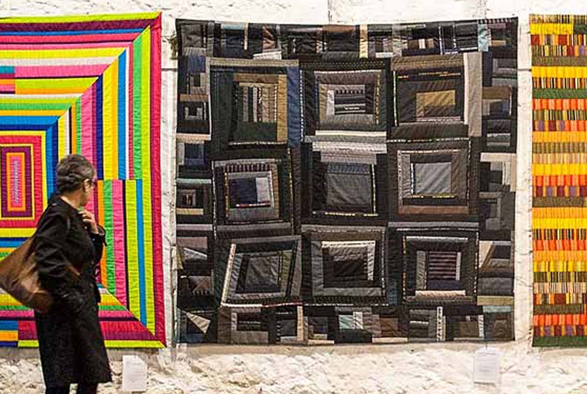 Jan Mullen SALVAGE/SELVEDGE quilts