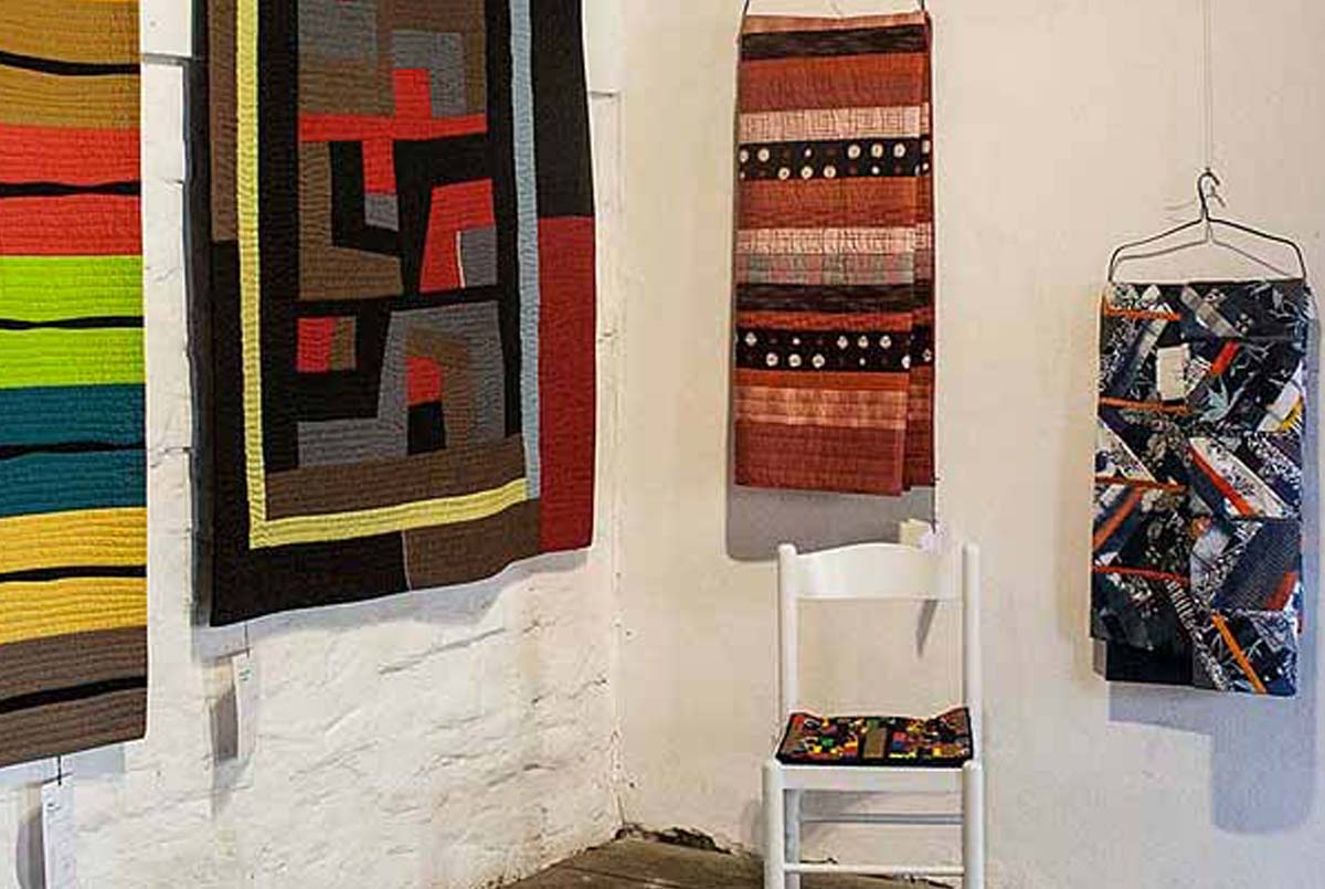 Jan Mullen SALVAGE/SELVEDGE quilts